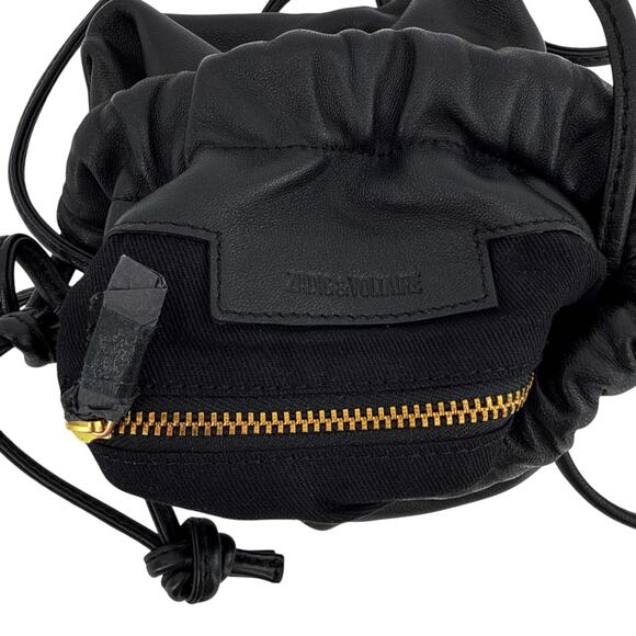 ZADIG & VOLTAIRE Rock To Go Sweet Crush Bag in Black - Picture 10 of 16